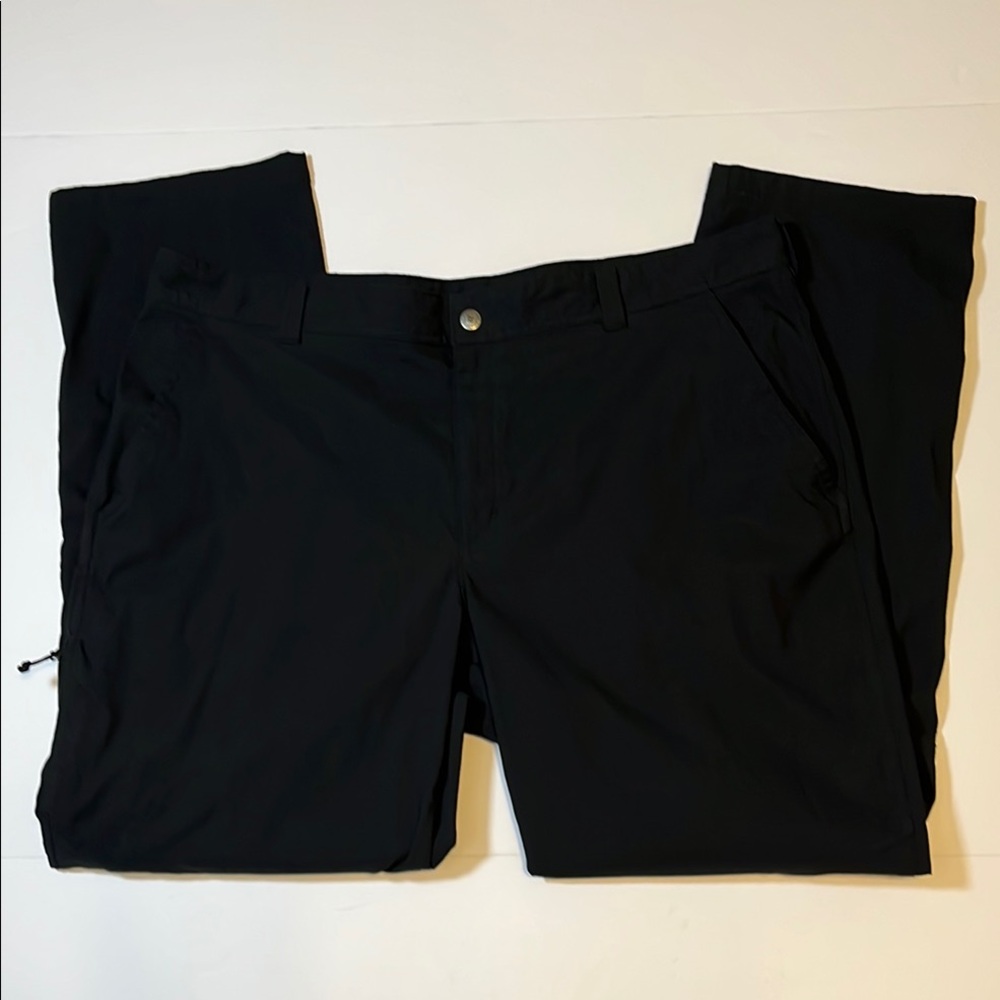 Columbia Omni-Shield Advanced Repellency Men's Black Pants Sz 42x32